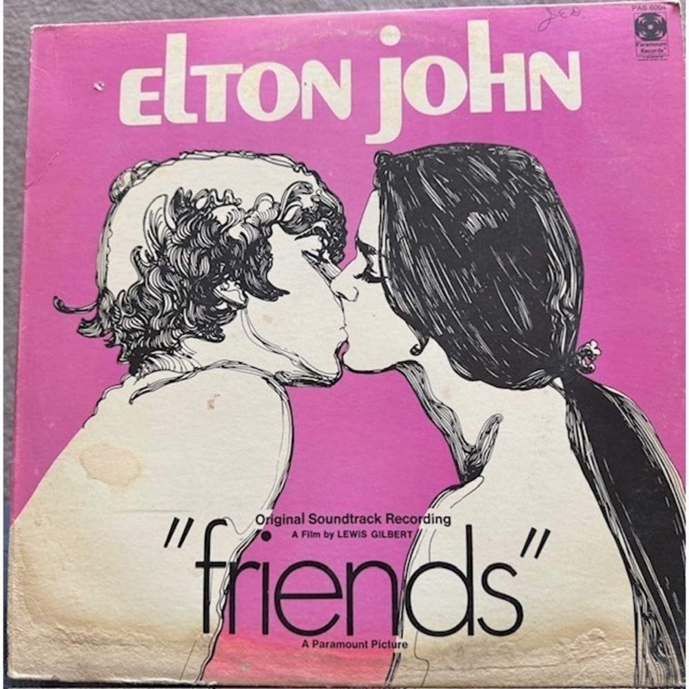 Elton John Friends Original Soundtrack Vinyl LP 1971 Paramount Records PAS-6004
